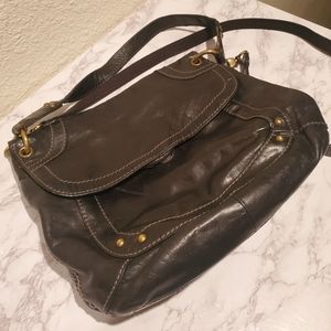 Black Fossil Purse